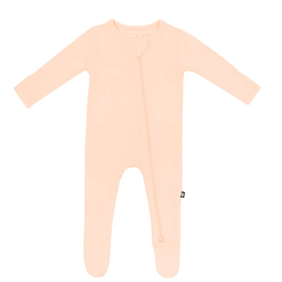 New Kyte Baby Zippered Footie in Cannon Size 12-18 Months - Picture 1 of 5